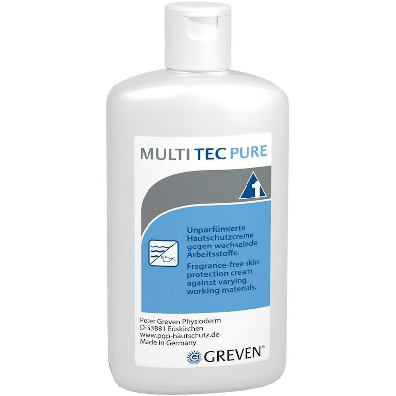 HUIDBESCHERMER FLES/100ML   MULTI TEC PURE  GREVEN