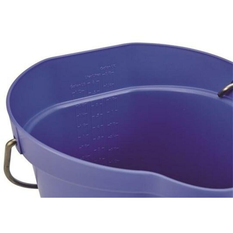 SEAU PP INOX MAUVE          5688/8  6L       VIKAN
