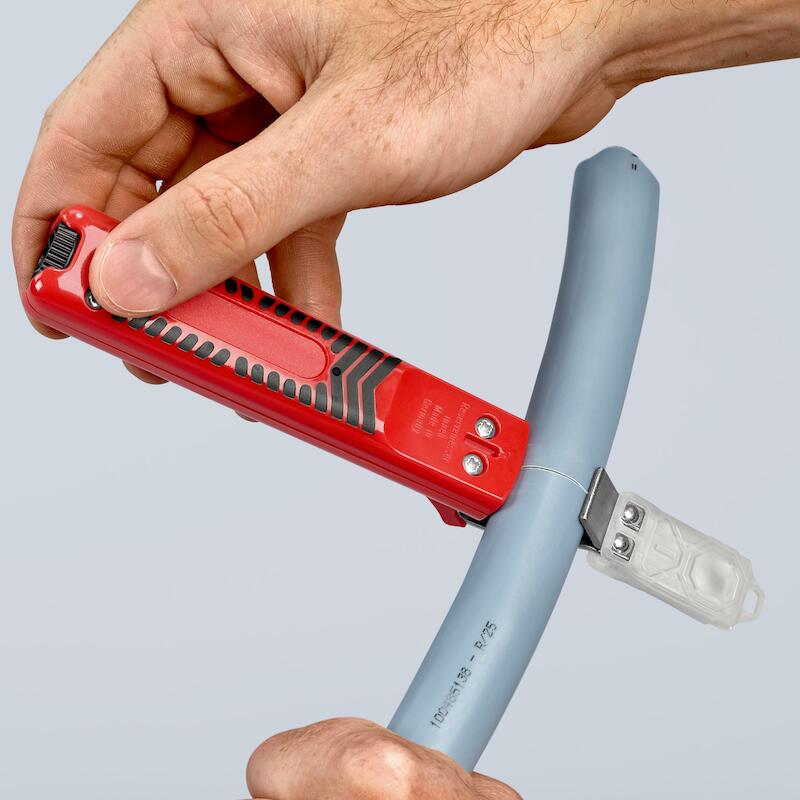 COUTEAU À DÉGAINER 8-28MM   16 20 165 SB    KNIPEX
