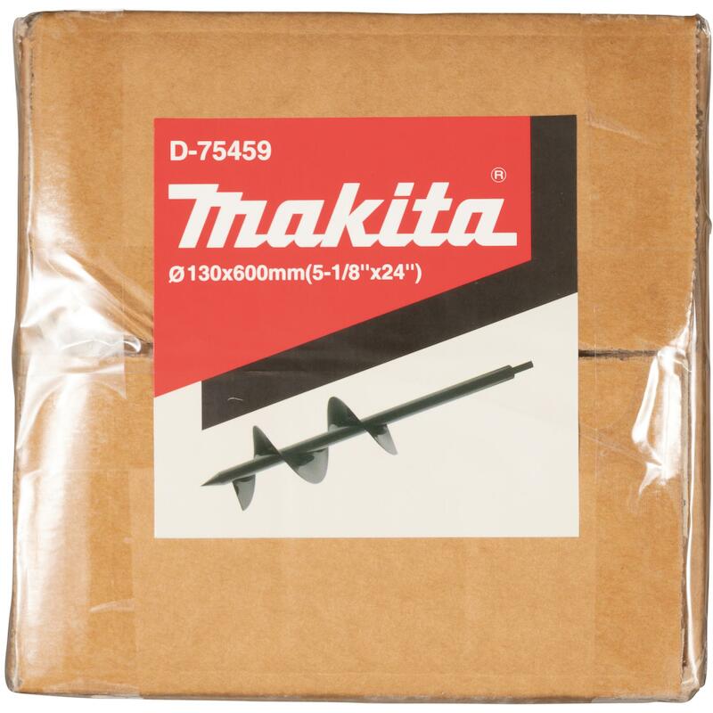 EARTH AUGER CYLINDRICAL SHAFT 130 X 600 MM - D-75459 - MAKITA