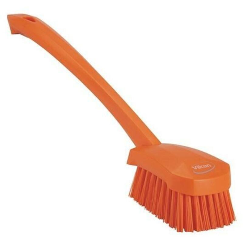 BROSSE À VAISS.DUR ORANGE   4186/7  410X43MM VIKAN
