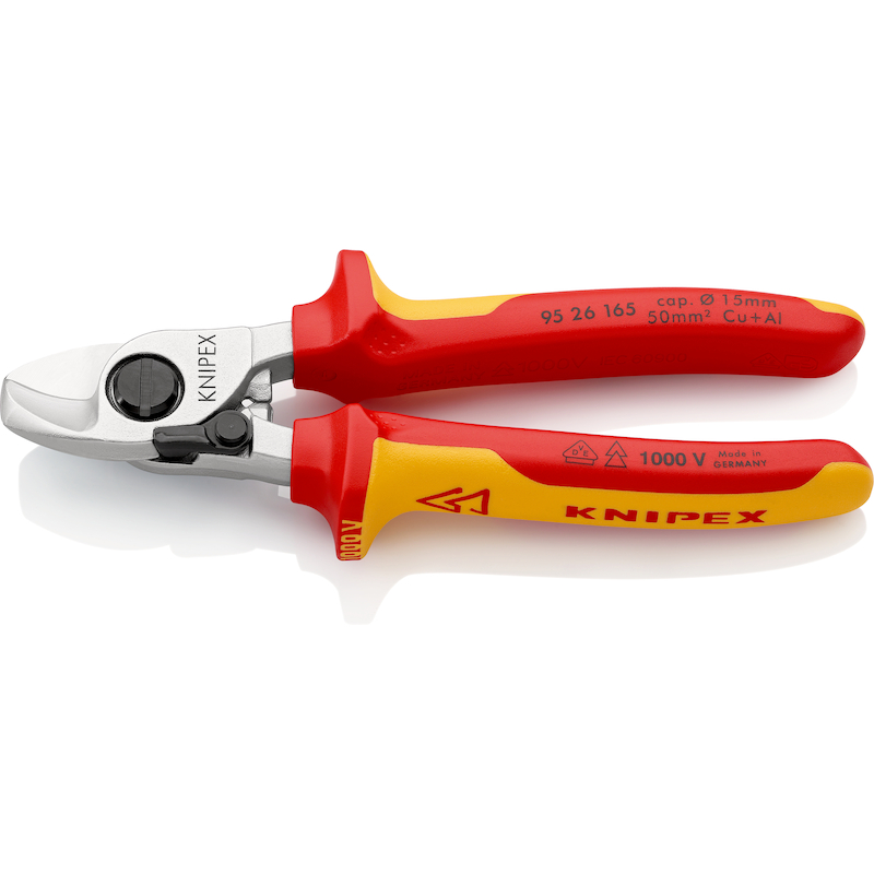 KNIPEX 9526165 KABELSCHAAR MET OPENINGSVEER