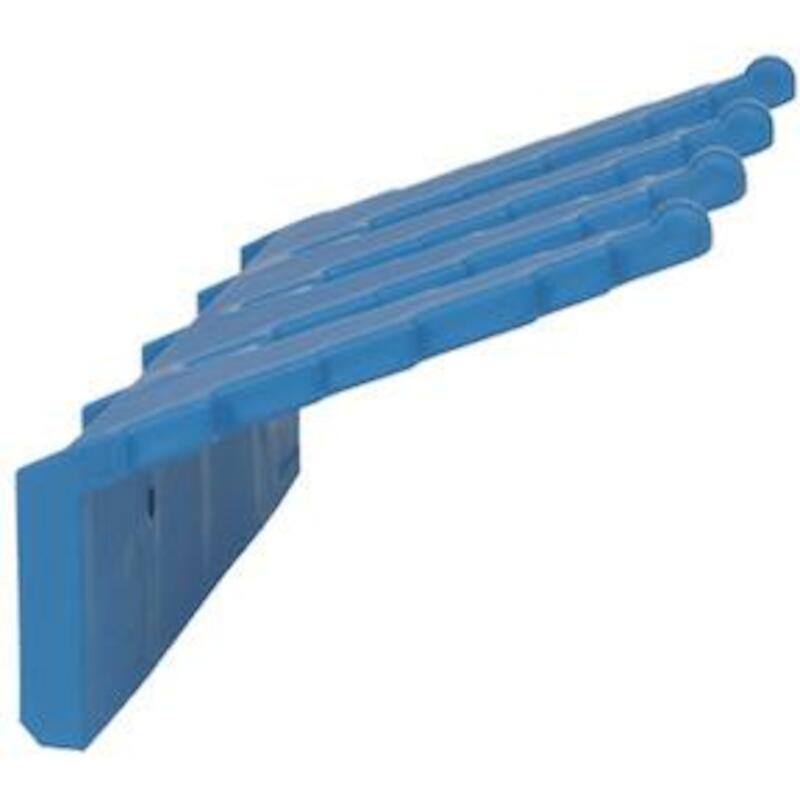 SUPPORT MUR.FIBRE/PP BLEU   0615/3 60X160X238 VIKA