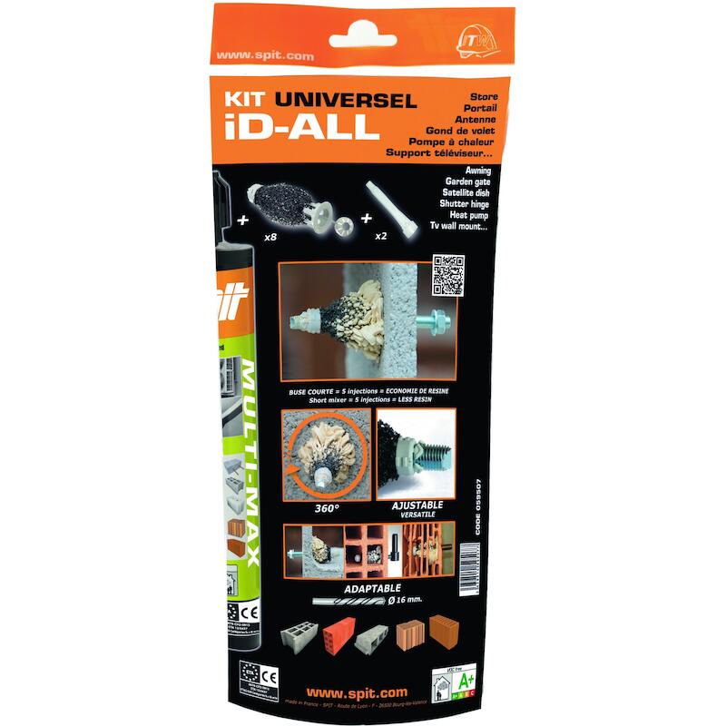 KIT 8X ID ALL/MULTIMAX PATR.ID-ALL     059507 SPIT