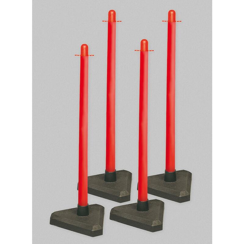 POTEAU LESTE BETON ROUGE    292334(4) 40X900 BRADY