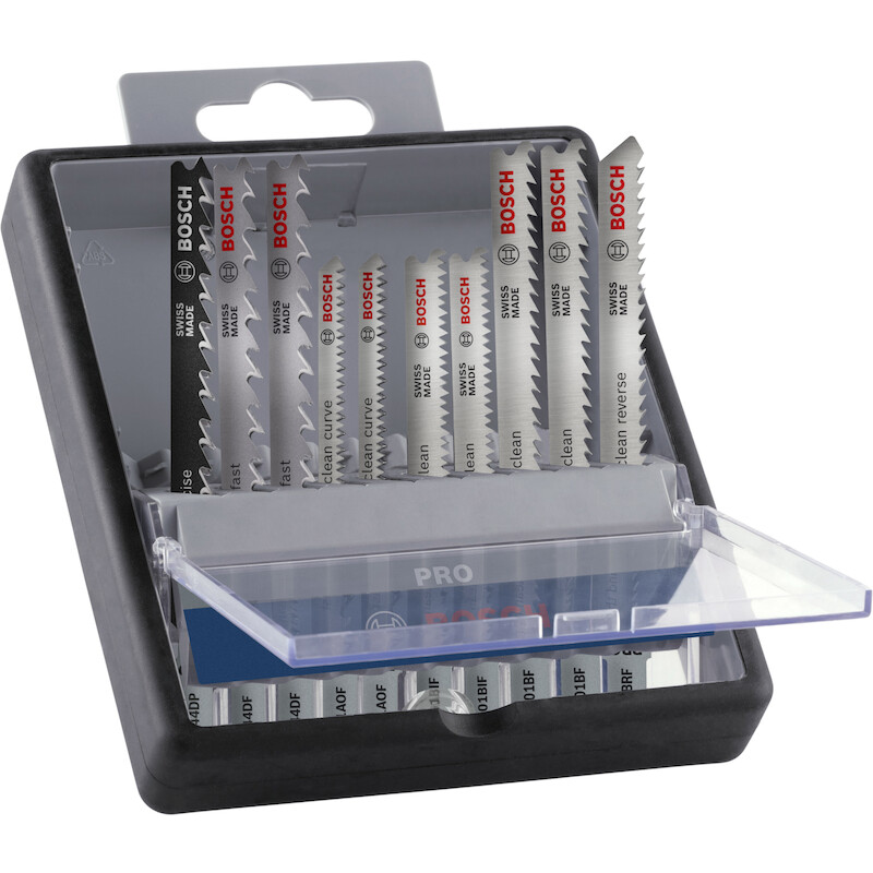 JEU LAMES SC.SAUTEUSE BOIS  2607011941 (10PC)BOSCH