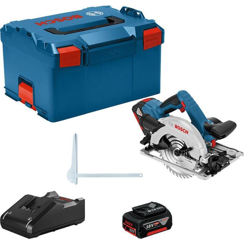 ACCUCIRKELZAAG 18V/2X4AH    GKS 18 V-57 G(L-BOXX)B