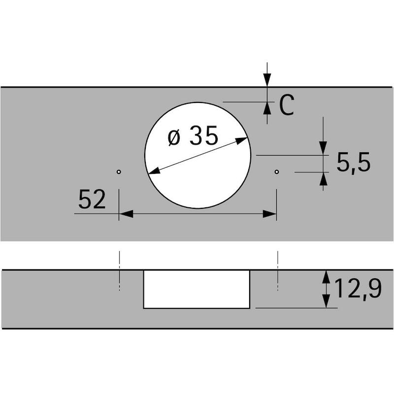 CHARN.+AMORT.SENSYS 8645I   9073607 TH52-K16,5 HET