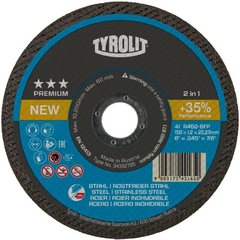 SNIJSCHIJF 230X1,9X22,23MM  PREMIUM        TYROLIT