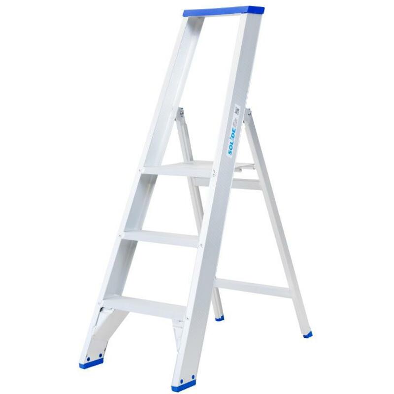 Solide - Enkele trapladder - PT03 - 3 treden - Platformhoogte 0,75 m - 41999336