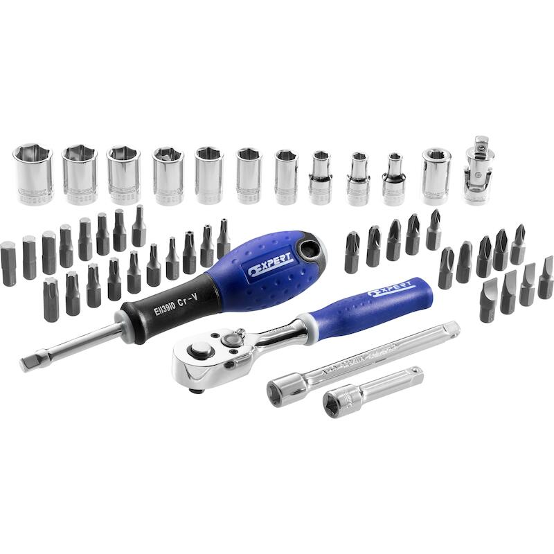 GEREEDSCHAPSSET 1/4"        E030729   (48ST)EXPERT