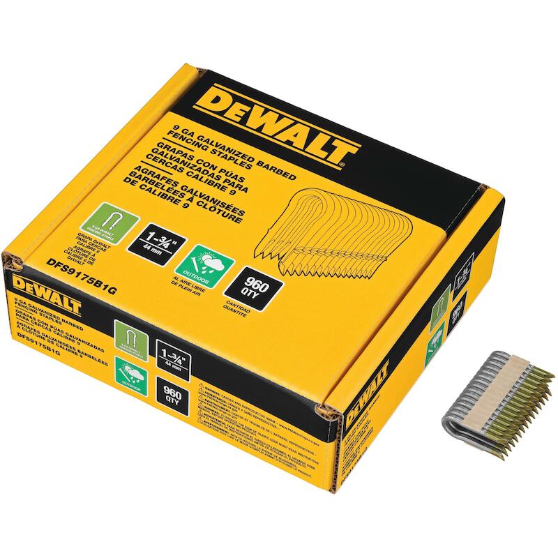 CLOUS CRAMP.3,7-4MM 45MM  DFS9175B1G (960PC)DEWALT