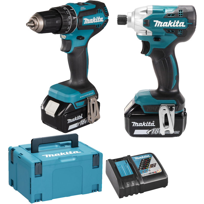 ACCUMACHINESET 18V/2X3AH    DLX2394J        MAKITA