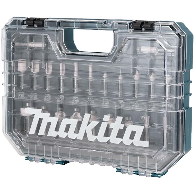 SET DE FRAISES 22 PCS QUEUE 8 MM - D-74778 - MAKITA