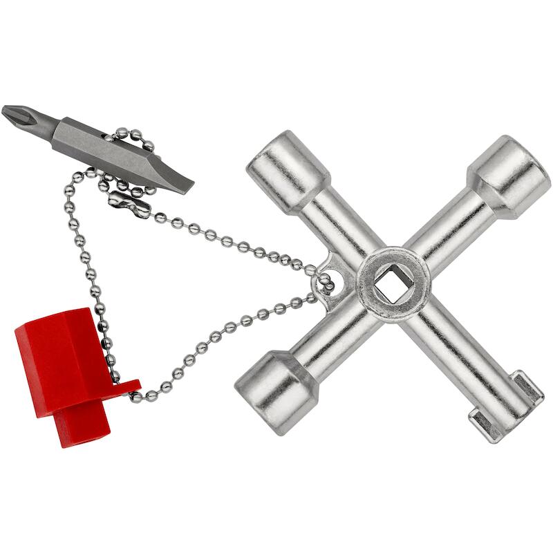 KNIPEX 1103 SCHAKELKASTSLEUTEL VOOR ALLE STANDAARDSCHAKELKASTEN EN AFSLUITSYSTEMEN 76 MM