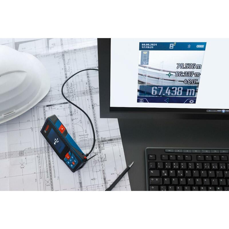 TÉLÉMÈTRE LASER EN ETUI     GLM 150-27 C(1X3,6V)BO
