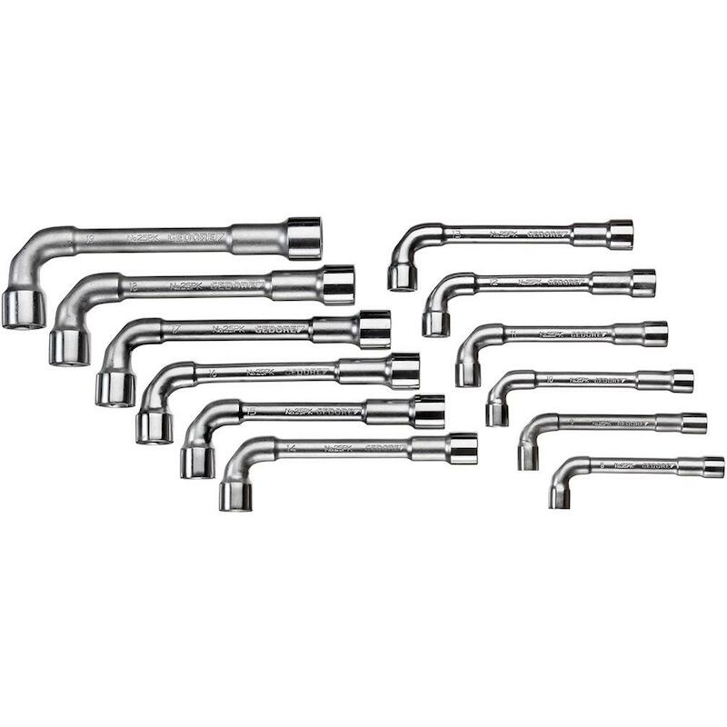 DUBB.SOKSLEUTELSET  8-19    25 PK-012(12ST) GEDORE
