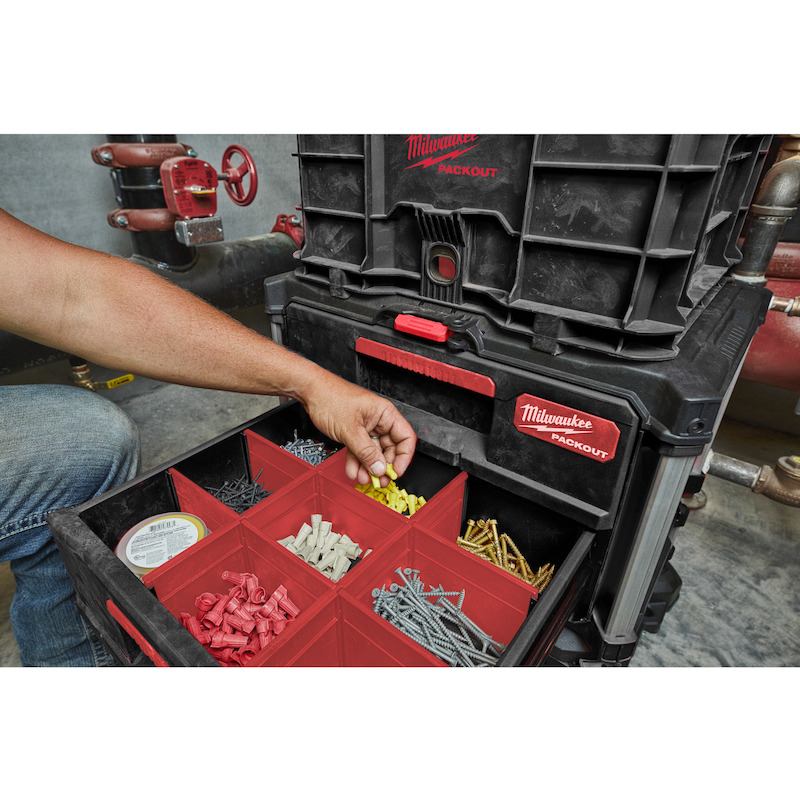 COFFR D'OUTILS 2 TIROIRS    4932472129   MILWAUKEE