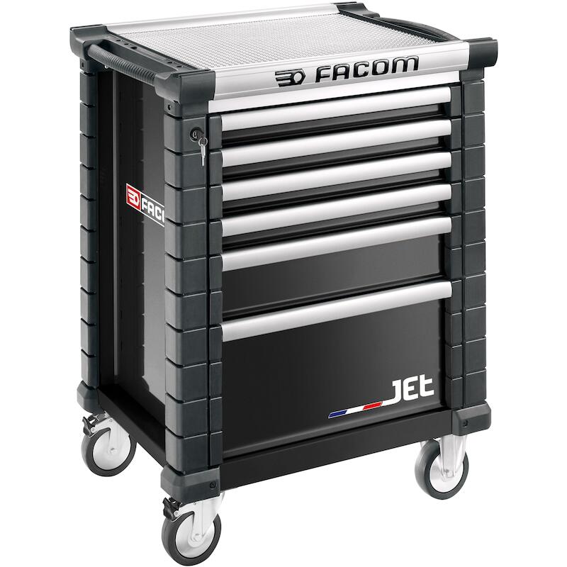 GEREEDSCHAPSWAGEN ZWART 6L. JET.6NM3A        FACOM