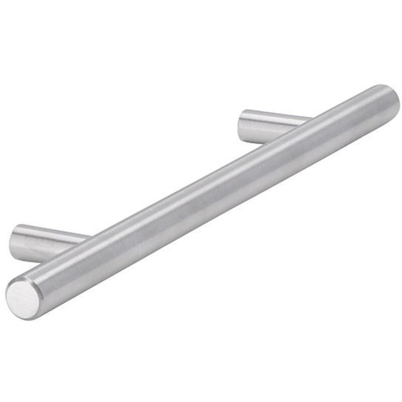 POIGNÉE MEUBLE EN T INOX    1408-208N1 128MM  SIRO