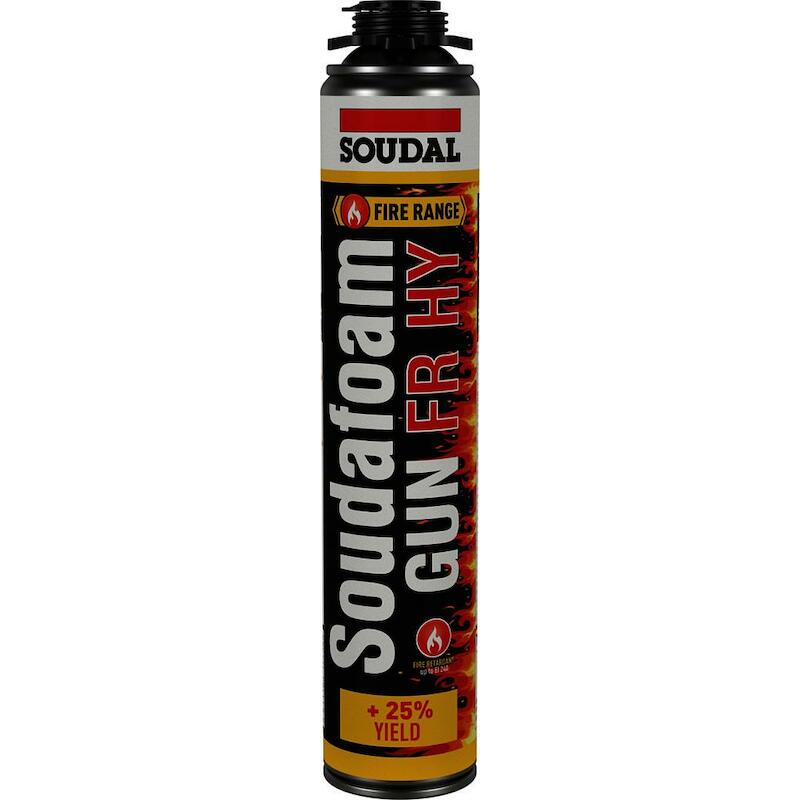 Soudal - Soudafoam fr hy Gun - mousse pu pistolet coupe-feu - en 13501-2 - 750 ml - 03204145