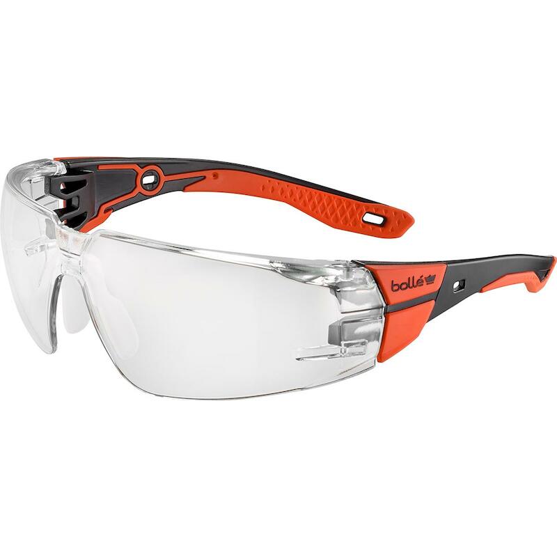Bollé - Safety glasses - RUSH+ 2.0 - pc clear - anti-scratch/anti-fog - en iso 16321-1 - 08138907