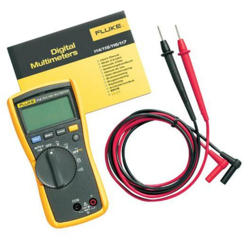 MULTIMETER DIG.TRUE RMS     FLUKE-114 1X9V   FLUKE