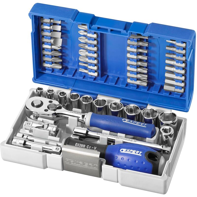 GEREEDSCHAPSSET 1/4"        E030729   (48ST)EXPERT