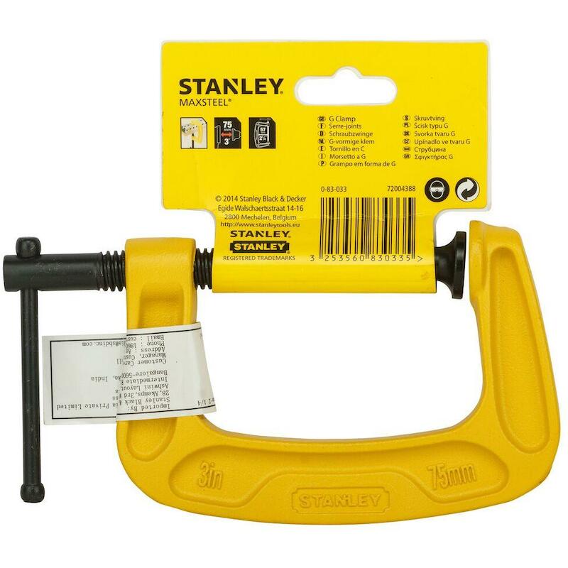 PRESSE PROFIL C MAXSTEEL    0-83-033 75MM  STANLEY