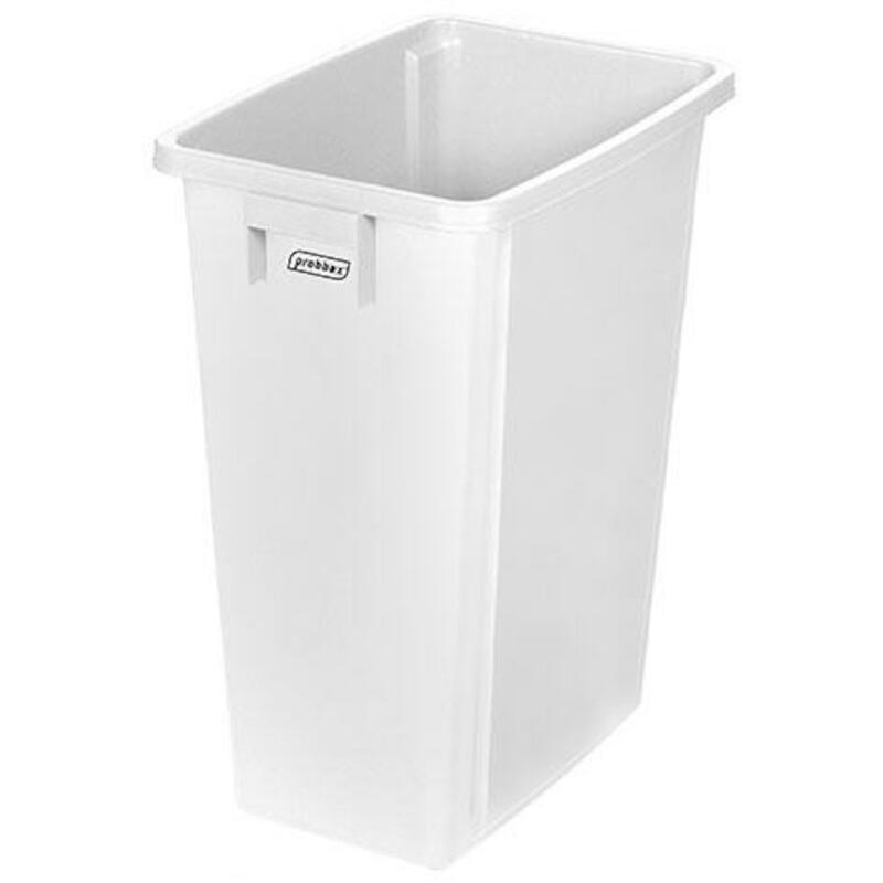 AFVALBAK 60L.WIT            320X460X580MM PLASTIBA