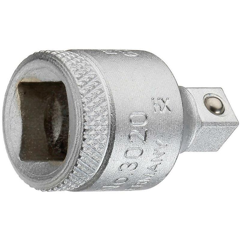 Gedore - verloopstuk - 3020 - 3/8" naar 1/4" - 28,5 mm - 41891208