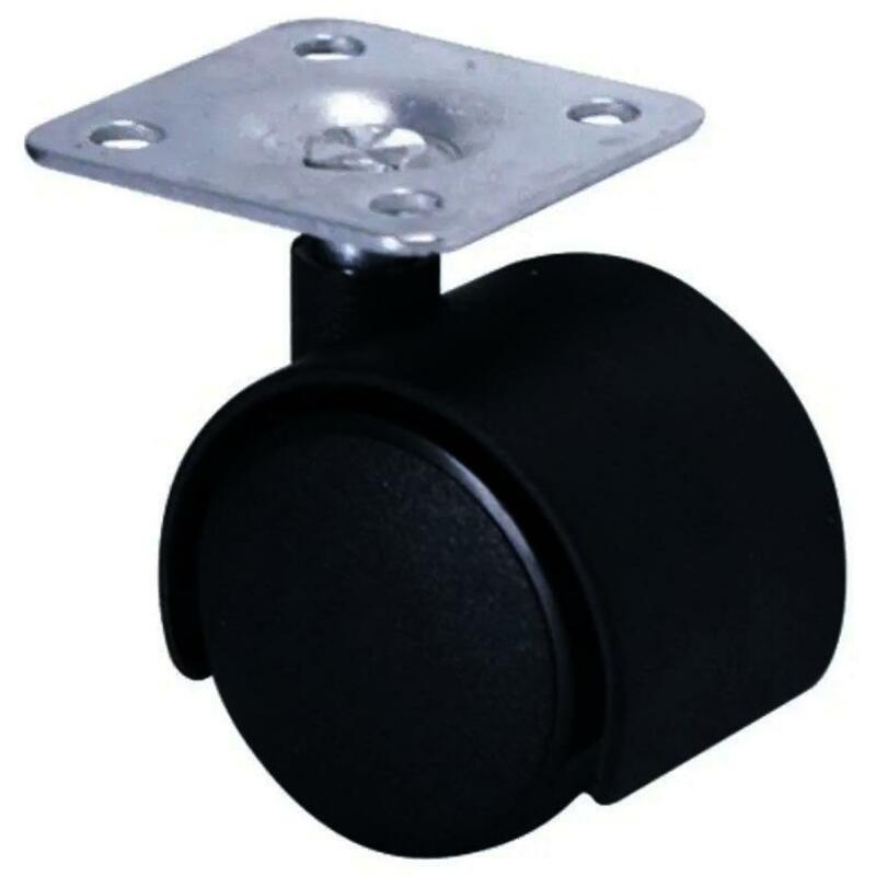 ROUE.PIVOT.SUR PLAQUE 50MM  2993 - 45KG    HETTICH