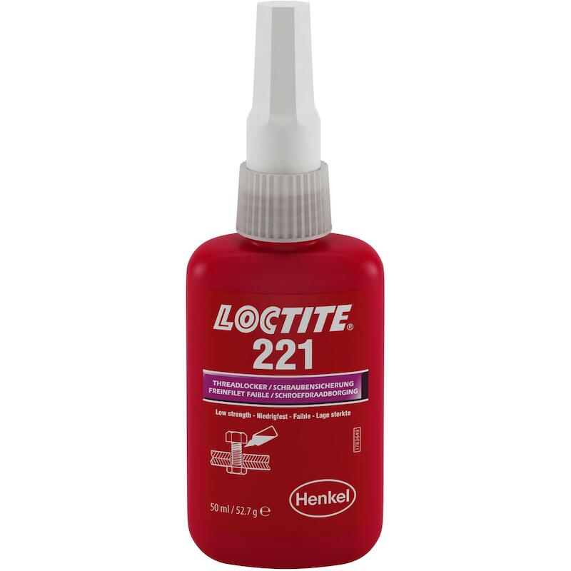 SCHROEFDRAADBORGING LAAG    221 - 50ML     LOCTITE