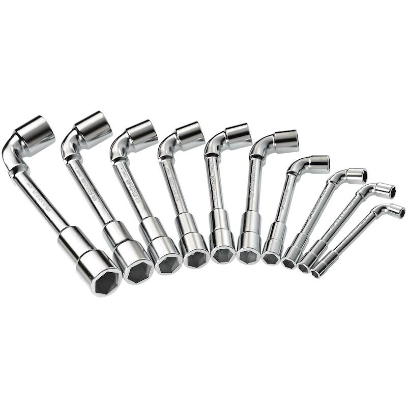 SOKSLEUTELSET GEB.5/16-7/8  75.JU10 (10ST)   FACOM