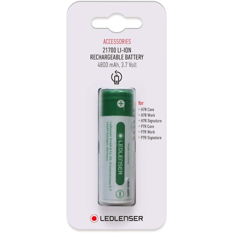 BATTERIEPACK RECHARG.       21700 LI-ION LEDLENSER