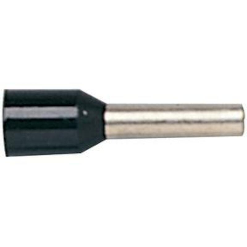 EMBOUT DE CABL.NOIR 1,5mm²  KV.128