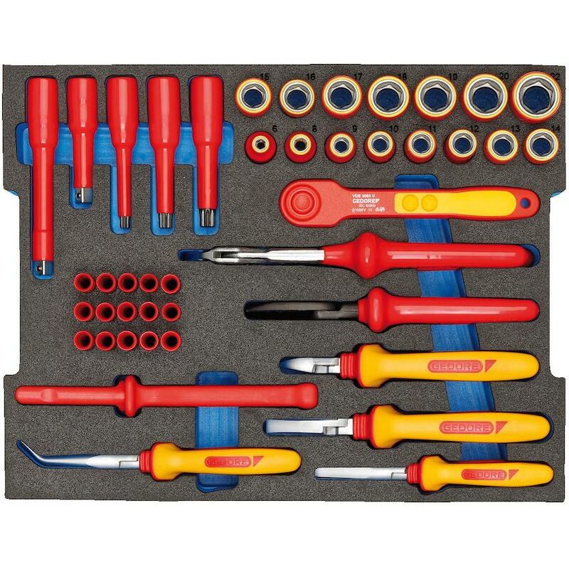 GEREEDSCHAPSET VDE L-BOXX   1100 1094-95 ES (63ST)