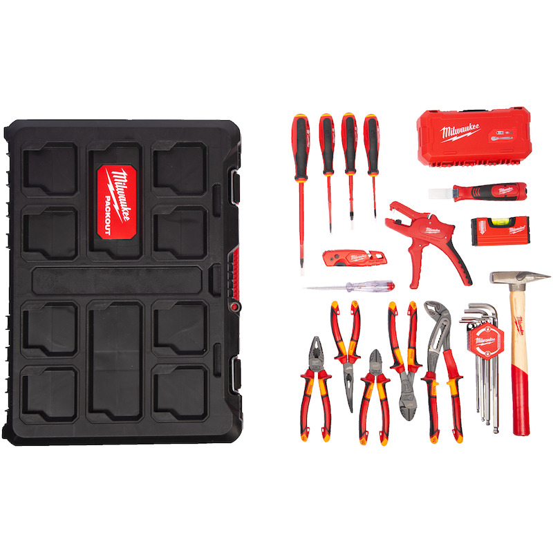 KOFFER PACKOUT ELECTRICIEN  4932499466 (62ST) MILW