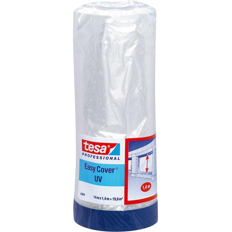KLEEFBAND - TESA 04369 EASY COVER TEXTIEL - TRANSPARANT 1100 MM X 14 M