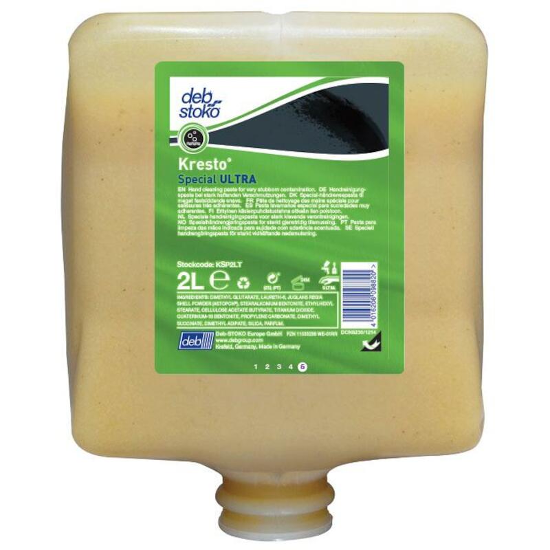HUIDREINIGER HANDEN - DEB STOKO RANGE KRESTO SPECIAL ULTRA - PASTA 2000 ML
