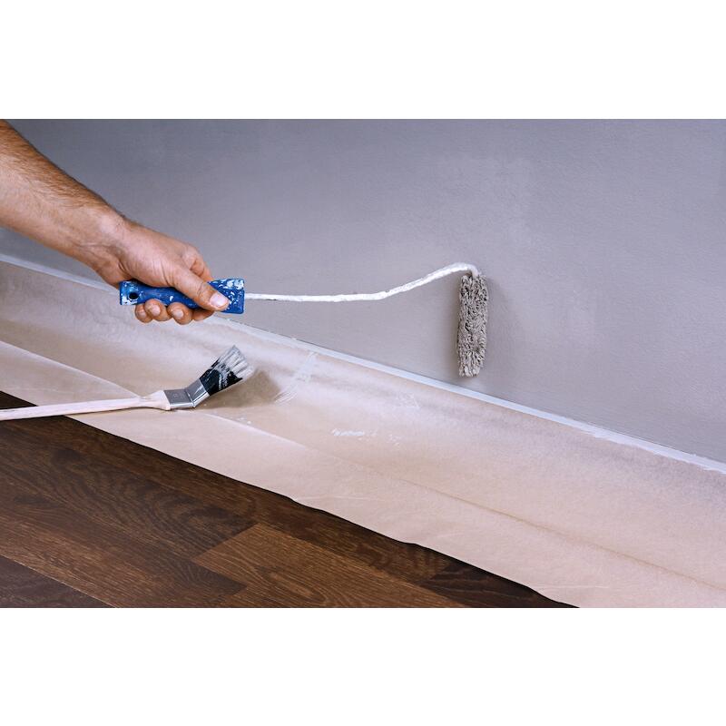 KLEEFBAND - TESA 04364 EASY COVER LICHT GECRÊPT PAPIER - HAVANA 300 MM X 25 M