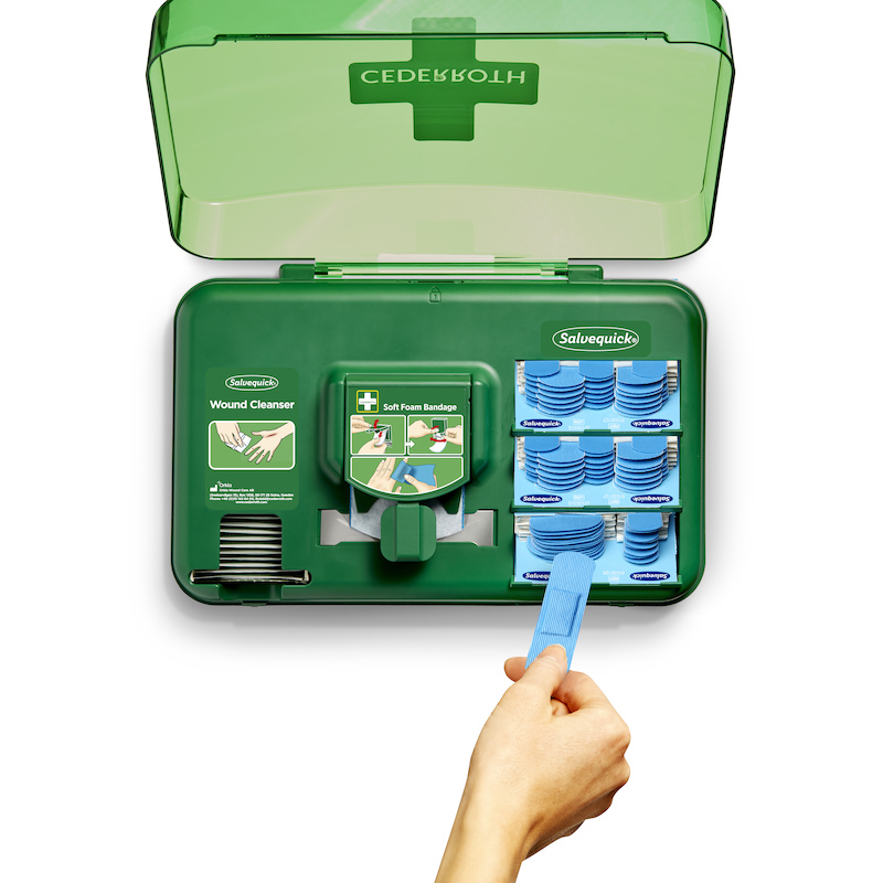 DISPENSER WONDVERZORGING    51011009 BLAUW   CEDER