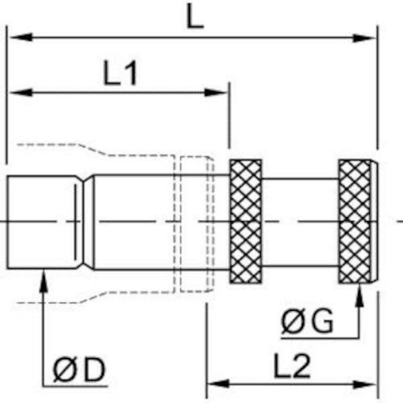 BOUCHON MALE 12MM           3626 12 00      LEGRIS