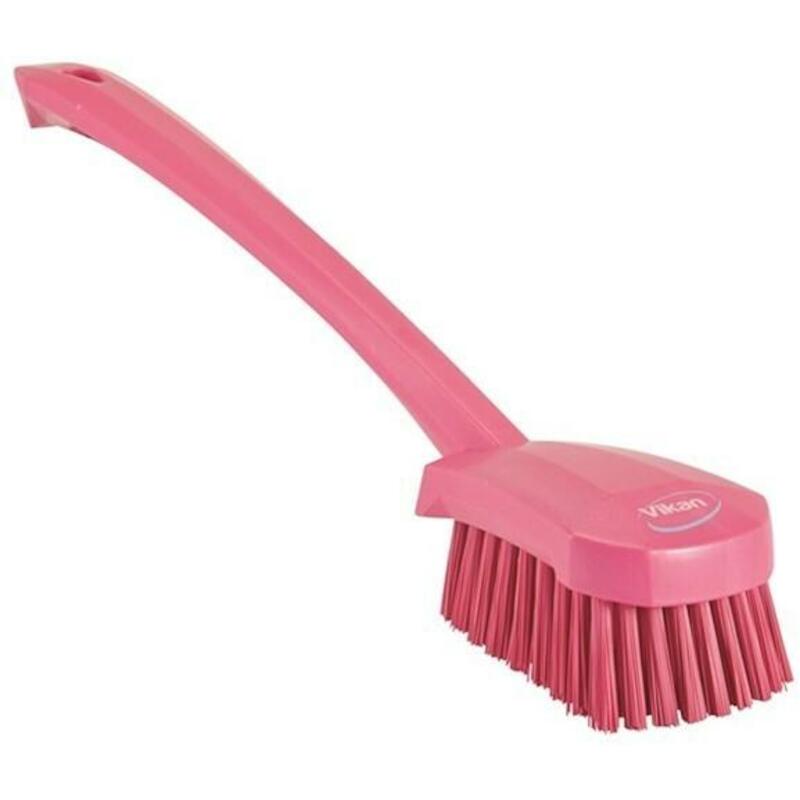 BROSSE À VAISS.DUR ROSE     4186/1  410X43MM VIKAN