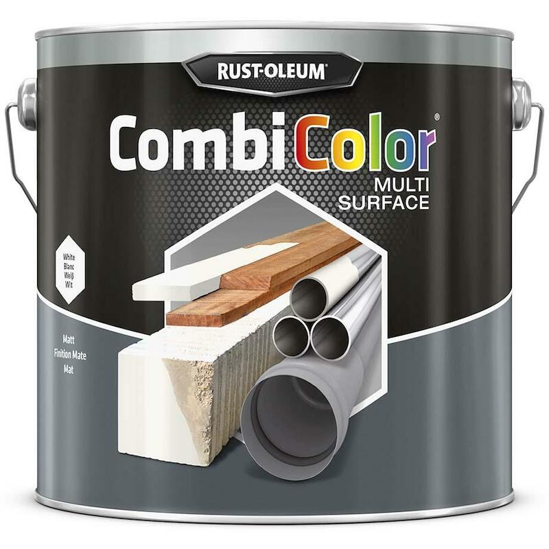 COMBICOLOR MAT WIT 2,5L     7390MS          RUST-O