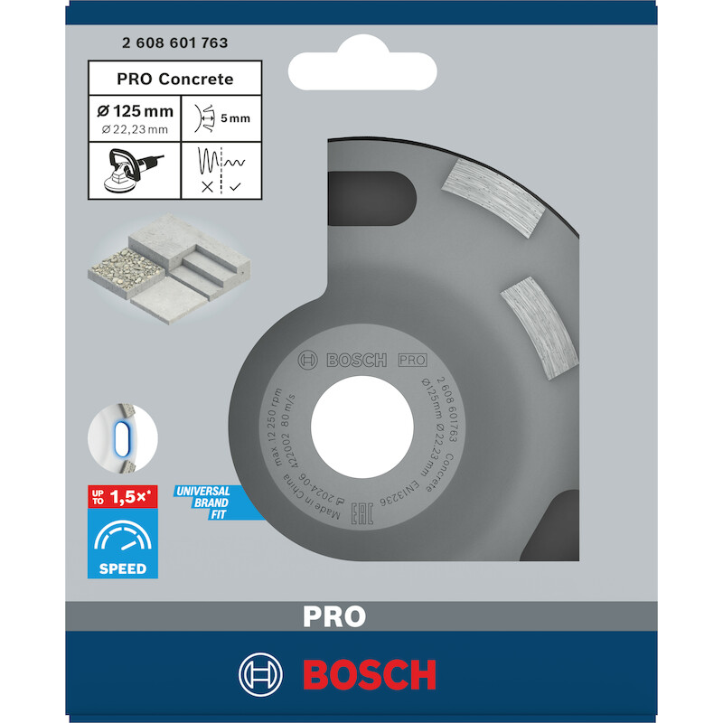 DIAMANTKOMSCHIJF 125X22,23  2608601763 HS    BOSCH