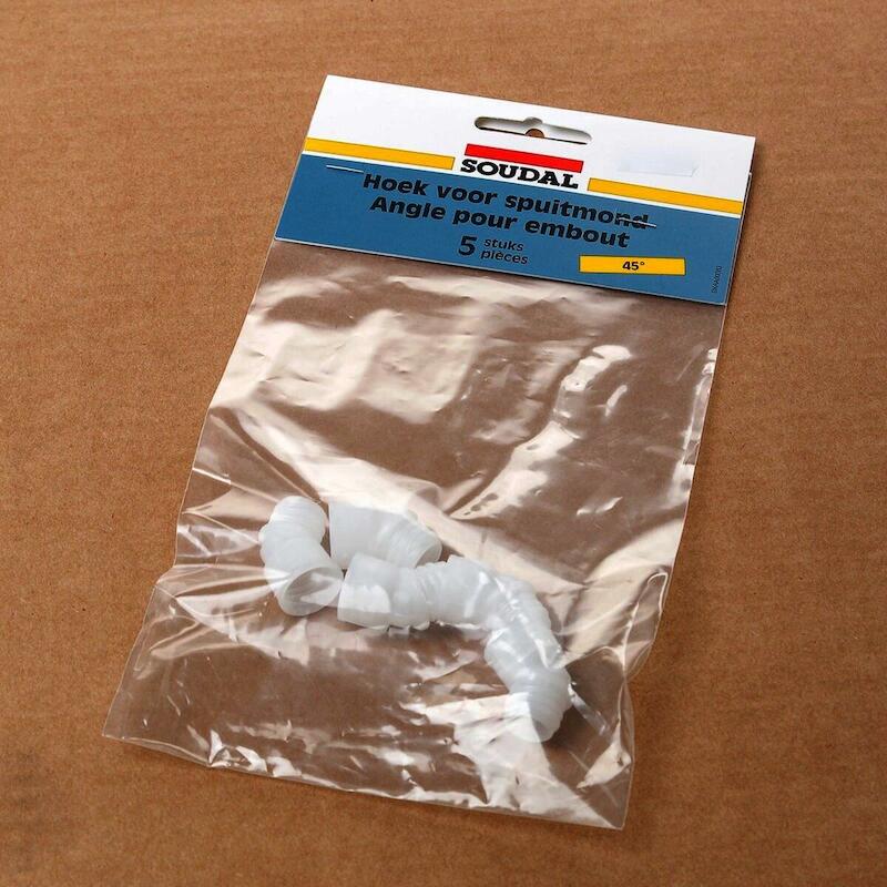 SPUITMONDVERBINDING 45° 5ST 103002          SOUDAL