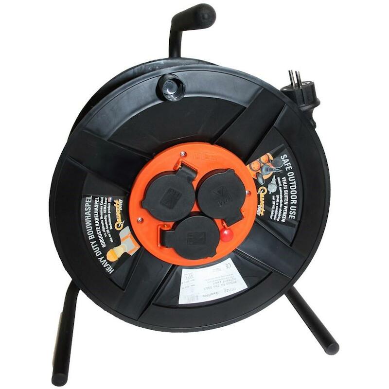 KABELHASPEL NL NEOPR.3X2,5 BLACKMASTER 25M IP44 TI