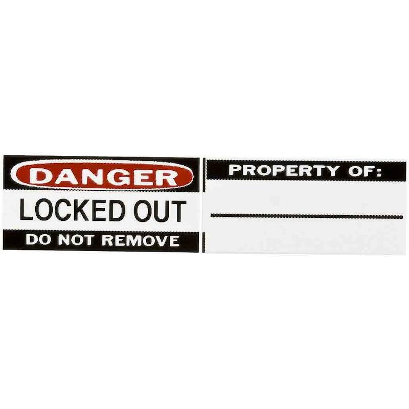 ETIQ.CADENAS 'DANGER L...'  050280(6PC)27,94X20,32