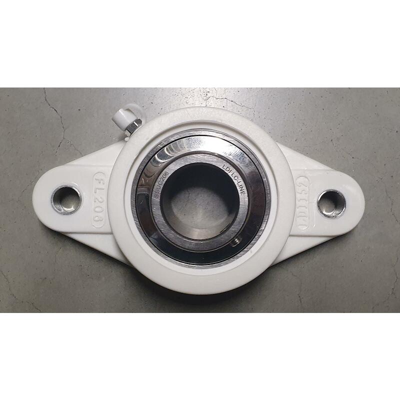 PALIER Y APPLIQUE COMP.INOX UCFL 208 PLBS      LDI